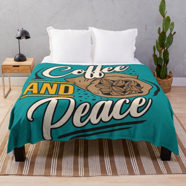 Item preview, COFFEE AND PEACE designed and sold by OverbeeDesigns.