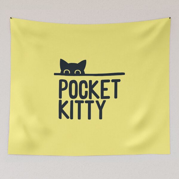 Item preview, Pocket Kitty Minimalist by Tobe Fonseca designed and sold by Tobe Fonseca®.