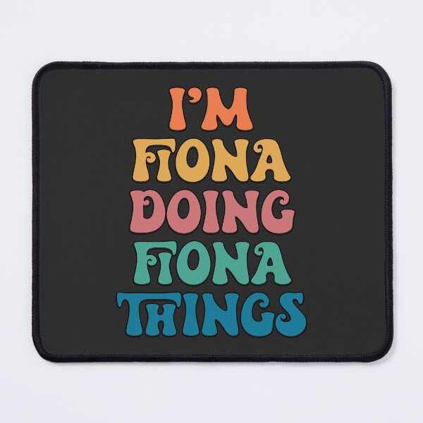 Item preview, Fiona Funny Retro First Name designed and sold by Americandude.