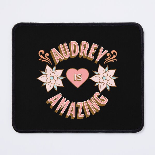 Item preview, Audrey is Amazing - First Names - Birthday Gifts - Alliteration Fans designed and sold by epicthoughts.