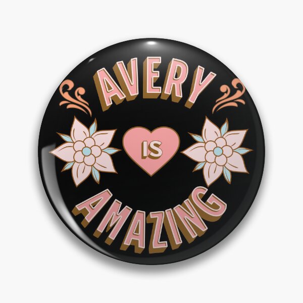 Item preview, Avery is Amazing - First Names - Birthday Gifts - Alliteration Fans designed and sold by epicthoughts.