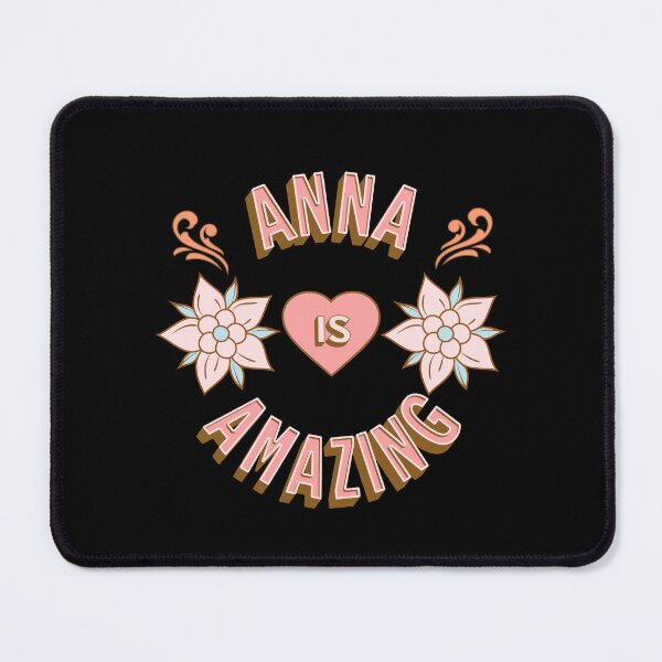 Item preview, Anna is Amazing - First Names - Birthday Gifts - Alliteration Fans designed and sold by epicthoughts.