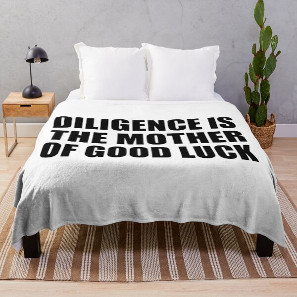 Item preview, Diligence is the mother of good luck designed and sold by Colorfulandfun.