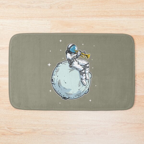 Item preview, Astronaut spielt Trompete Musik Trompetenliebhaber Geschenk   designed and sold by BlockMarch.