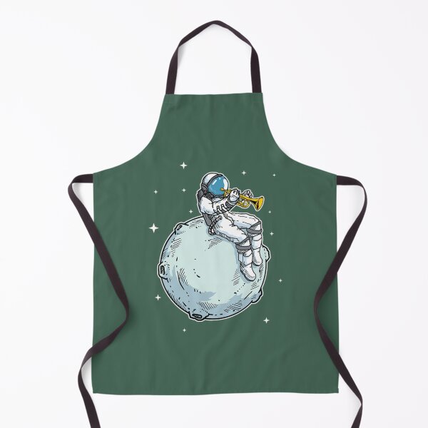 Item preview, Astronaut spielt Trompete Musik Trompetenliebhaber Geschenk designed and sold by BlockMarch.
