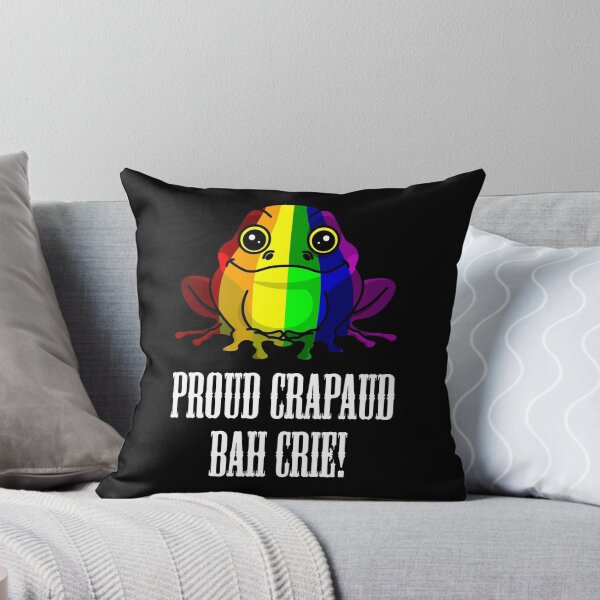 Item preview, Proud Crapaud Bah Crie! - white text designed and sold by ReverendBJ.