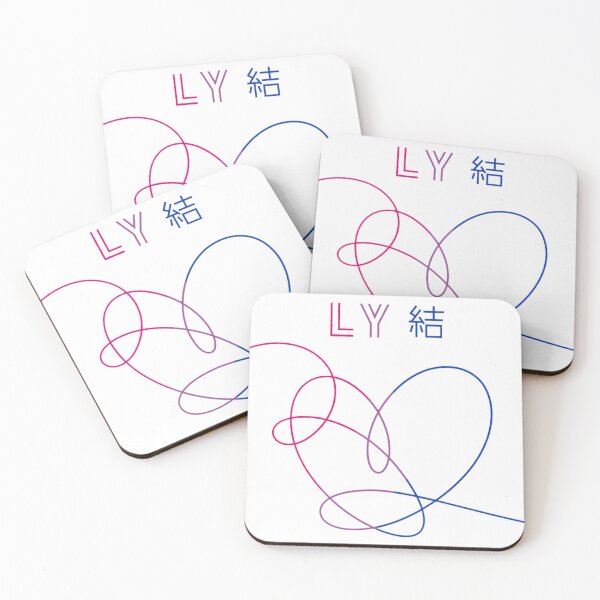 Item preview, BTS LOVE YOURSELF - BI FLAG COLORS designed and sold by callmehani.