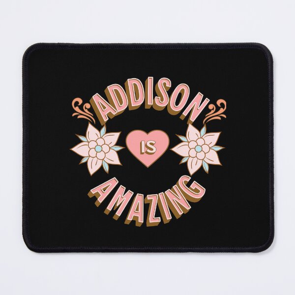 Item preview, Addison is Amazing - First Names - Birthday Gifts - Alliteration Fans designed and sold by epicthoughts.