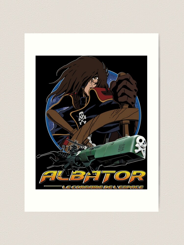 Albator (Capitaine Harlock) Essentiel . essentiel Art Board Print for Sale  by HenchSurplus