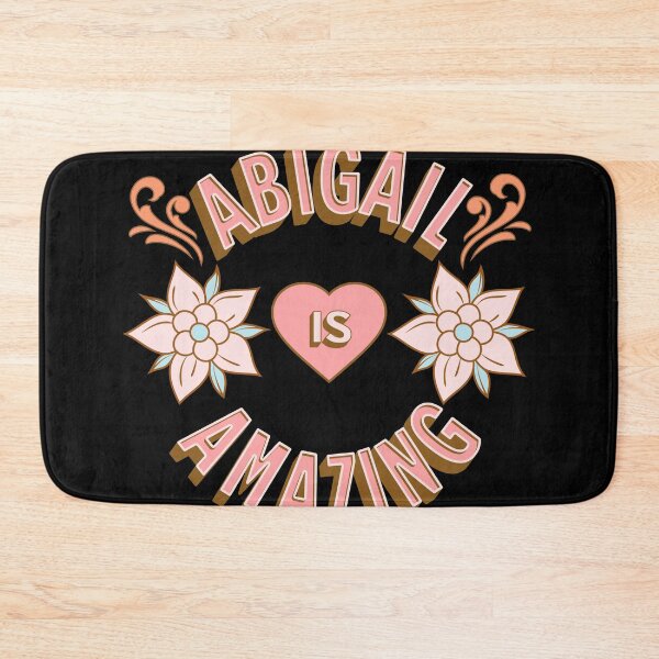 Item preview, Abigail is Amazing - First Names - Birthday Gifts - Alliteration Fans designed and sold by epicthoughts.