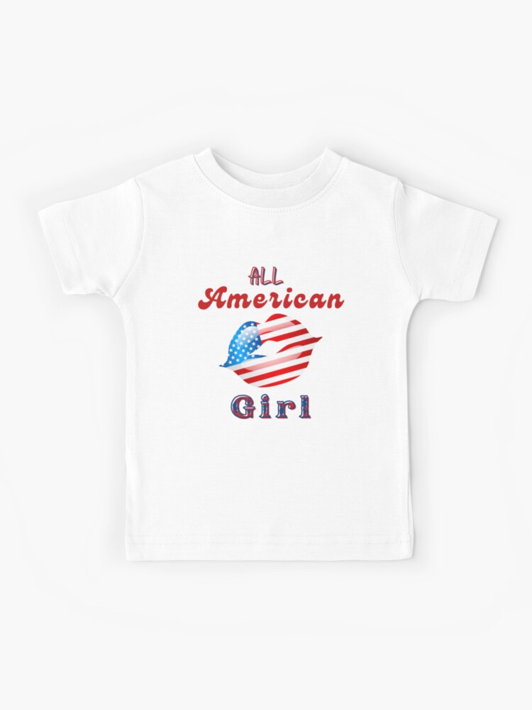 All american best sale girl shirt