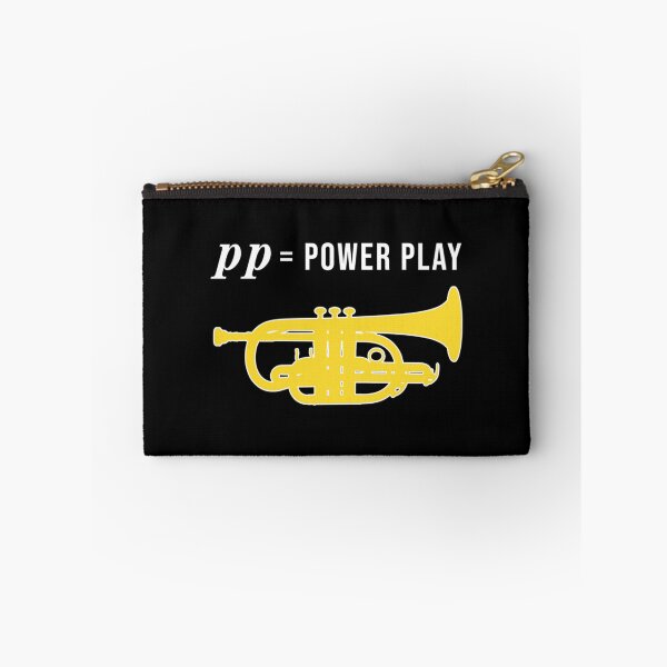 Item preview, Cornet Pp = Power Play Funny Trumpet Gift Funny Cornet Gift Classic T-Shirt designed and sold by elliottbow.