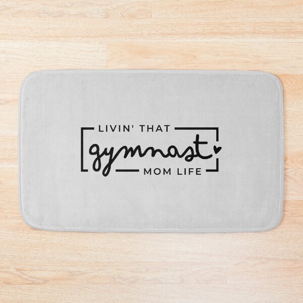 Aperçu de l'œuvre Livin That Gymnast Mom Life, Maman de gymnastique, Maman de gymnastique, Vie de maman sportive créée et vendue par singRsong.
