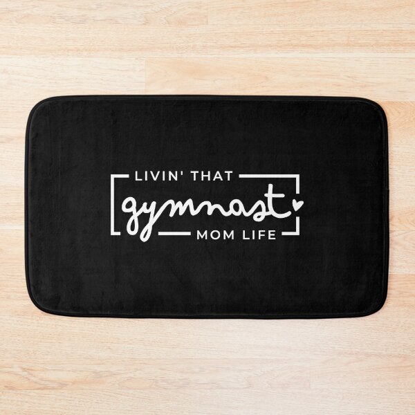 Aperçu de l'œuvre Livin That Gymnast Mom Life, Maman de gymnastique, Maman de gymnastique, Vie de maman sportive créée et vendue par singRsong.