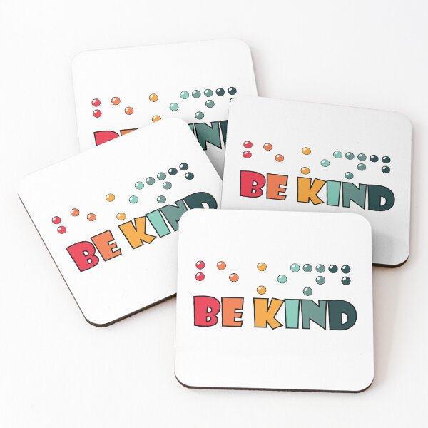 Artikelvorschau, Seien Sie freundlich Braille Alphabetisierung Sehbehindert Blindheit Bewusstsein entworfen und verkauft von TravelScientist.