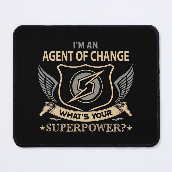 Item preview, Agent Of Change T Shirt - Superpower Job Gift Item Tee designed and sold by watkinsmat.