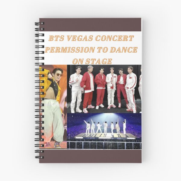 Artikelvorschau, Bts-Konzert "BTS Las Vegas Konzerterlaubnis zum Tanzen auf der Bühne entworfen und verkauft von AzayMedia.
