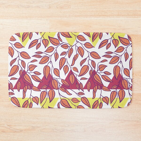 Item preview, Minimalist Leaf Line Art Illustration as a Seamless Surface Pattern Design designed and sold by ZaryaKiqo.