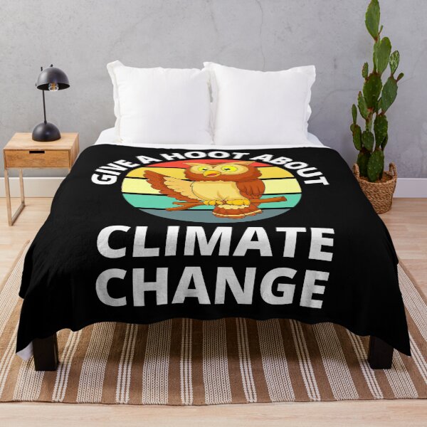 Item preview, Give a Hoot About Climate Change Fight Global Warming designed and sold by RGRamsey.