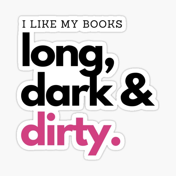 I Like My Books Sticker