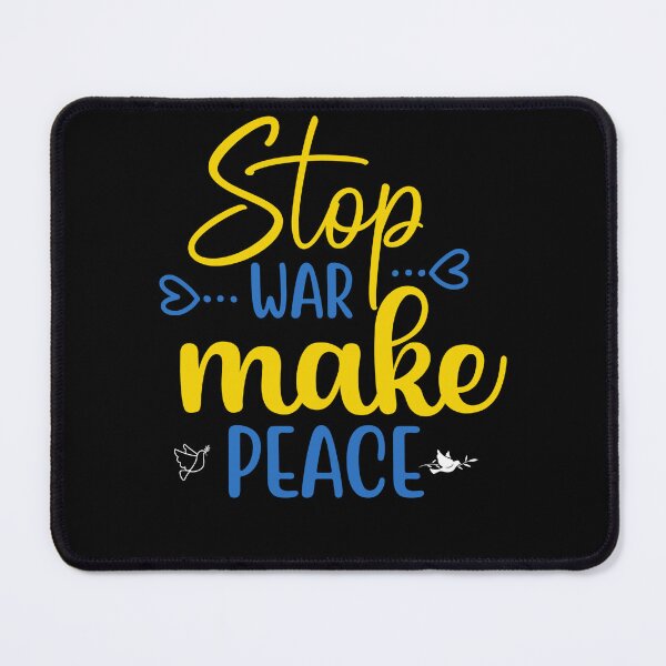 Item preview, stop war make peace shirt In sympathy with Ukraine designed and sold by SKYSTORE1.
