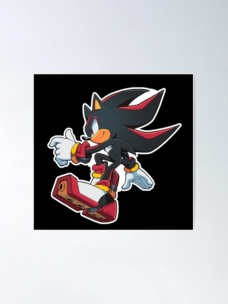 Shadow the Hedgehog (Japanese Edition) Poster for Sale by PLUS-ULTRAS