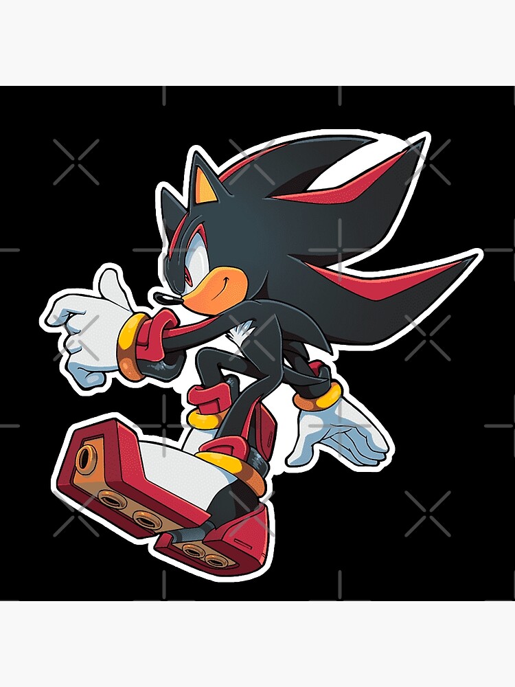 Shadow The Hedgehog Art Board Print for Sale by AndreanaWen