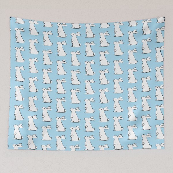 Item preview, Simple rabbit - white designed and sold by WatershipBound.