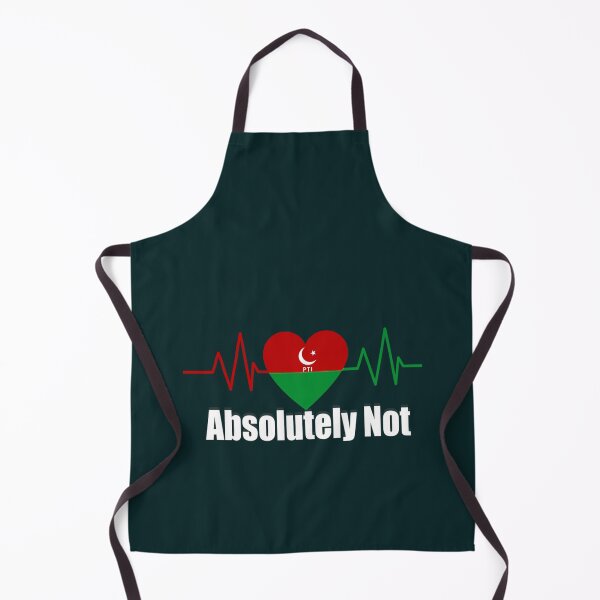 Item preview, Imran Khan Absolutely Not Heart Pakistan PTI Flag    designed and sold by TiiffyArtsy.