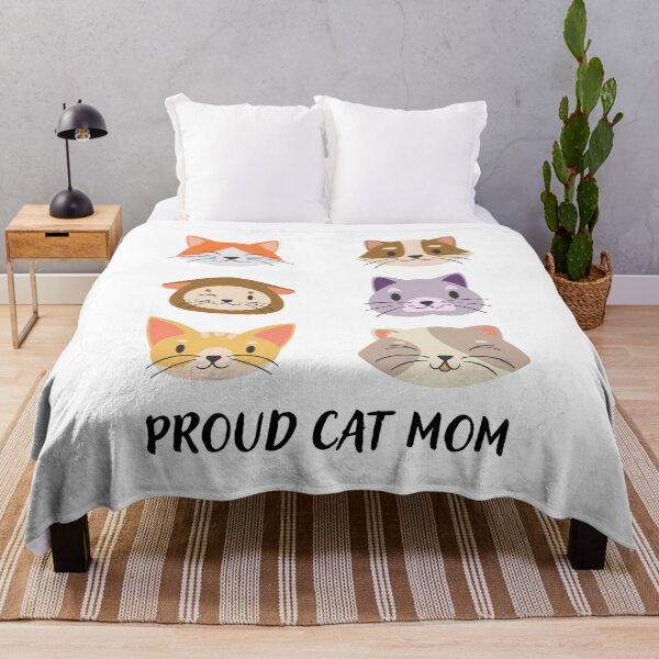 Item preview, Proud Cat Mom Cute cat design designed and sold by SophieHueper.