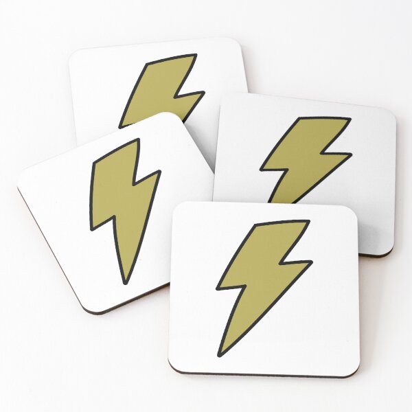 Item preview, Lightning Bolt Muddy Green designed and sold by soundlesswaves.