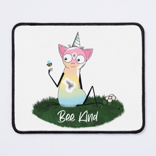 Item preview, Bee kind! Demifluid Pride Flag Unicorn designed and sold by Bill Bill The Unicorn.