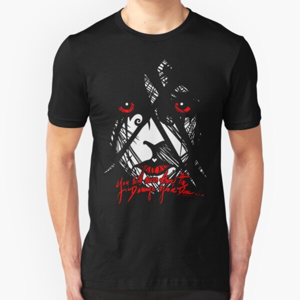 lullaBYE - damage remix Slim Fit T-Shirt