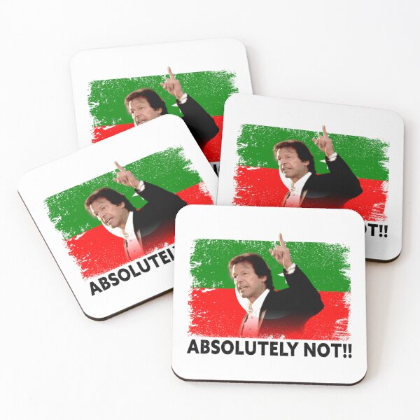 Item preview, Imran Khan Absolutely Not PTI Pakistan Prime Minister Matching Gift Absolutely Not designed and sold by TiiffyArtsy.