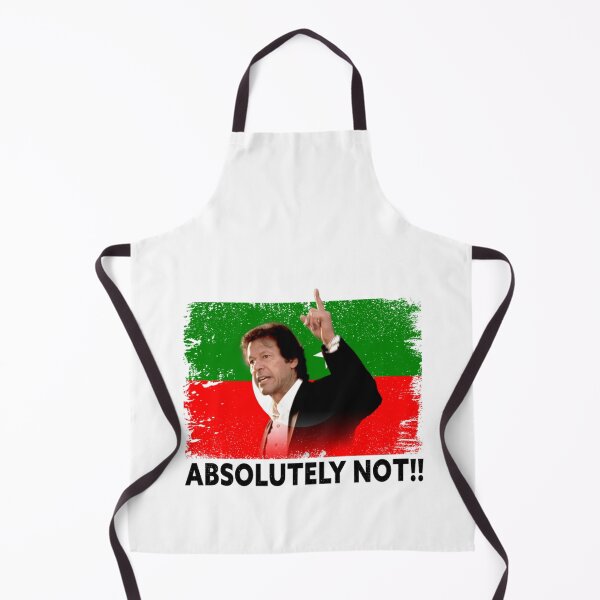 Item preview, Imran Khan Absolutely Not PTI Pakistan Prime Minister Matching Gift Absolutely Not designed and sold by TiiffyArtsy.