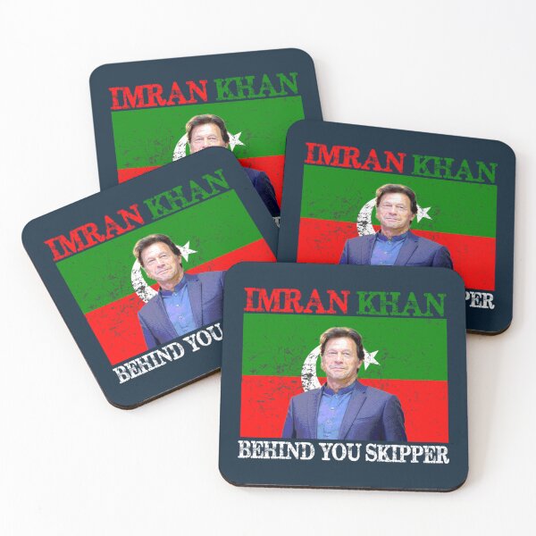 Item preview, Imran Khan Behind You Skipper PTI Party Flag Retro Relaxed Fit  designed and sold by TiiffyArtsy.