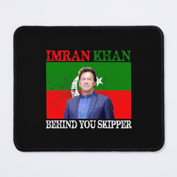 Item preview, Imran Khan Behind You Skipper PTI Party Flag Retro Relaxed Fit designed and sold by TiiffyArtsy.