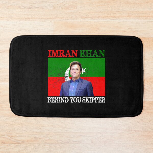 Item preview, Imran Khan Behind You Skipper PTI Party Flag Retro Relaxed Fit  designed and sold by TiiffyArtsy.