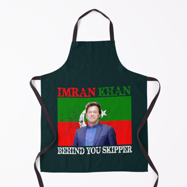 Item preview, Imran Khan Behind You Skipper PTI Party Flag Retro Relaxed Fit  designed and sold by TiiffyArtsy.