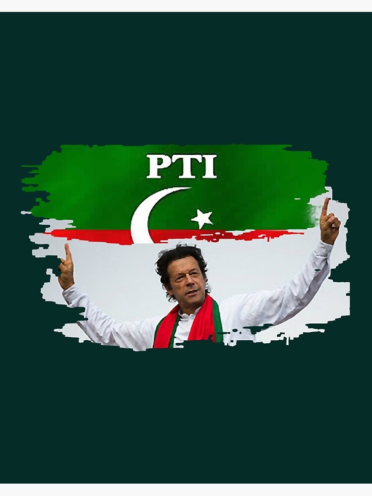 Imran Khan Absolutely Not Heart Pakistan PTI Flag 