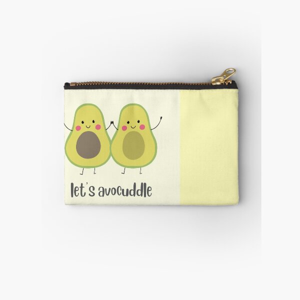 Item preview, Lets avocuddle! yellow background cute avocado designed and sold by PopFabrik.