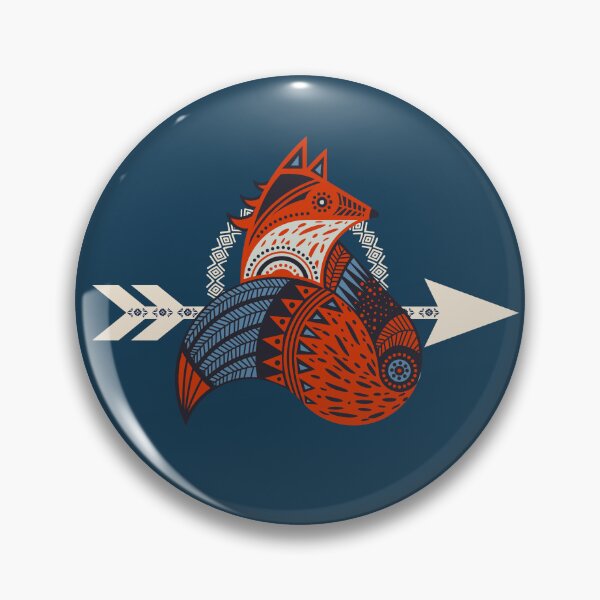 Item preview, Arrow Tribal Fox Totem Boho designed and sold by Holisticfox.