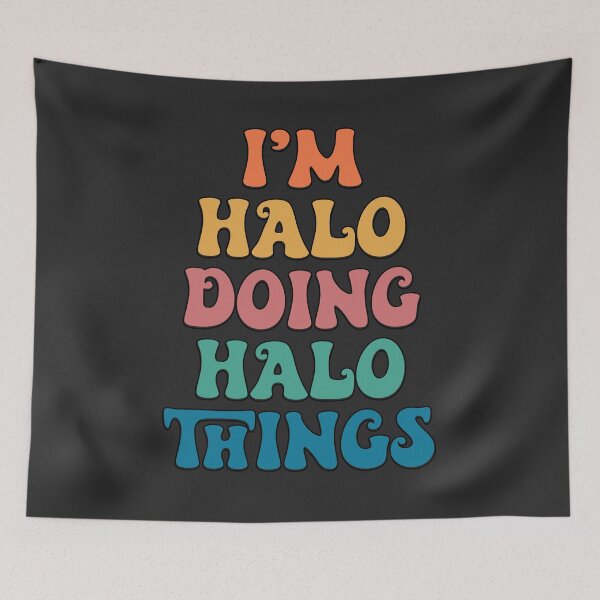 Item preview, Halo Funny Retro First Name designed and sold by Americandude.