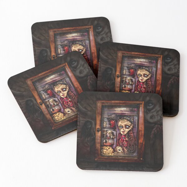 Item preview, Cabinet of Curiosities | Creepy Carnival | Creepy Goth Girl | Dreamworld | Horror Stuff | TM11 designed and sold by Haunted-Attic.