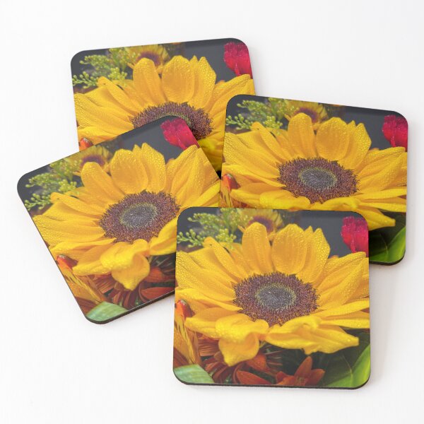 Item preview, Sunflower With Waterdrops designed and sold by Craig Kauzmann.
