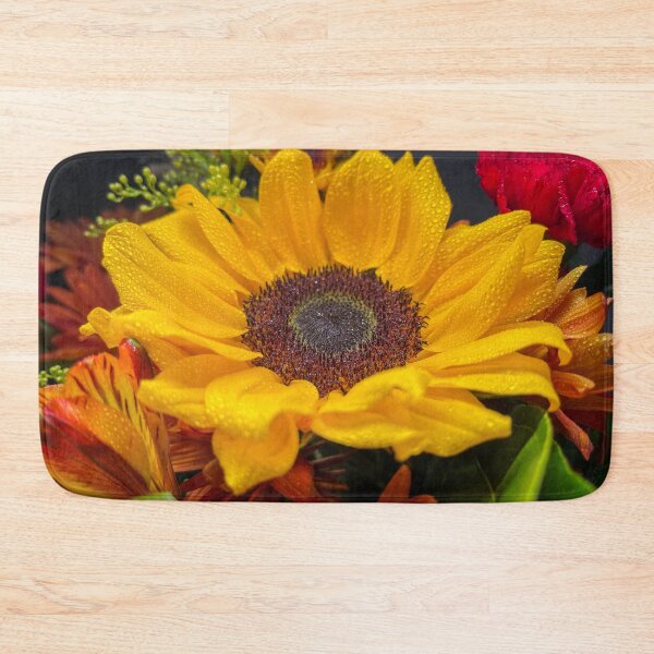 Item preview, Sunflower With Waterdrops designed and sold by Craig Kauzmann.