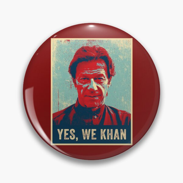 Item preview, Yes We Khan Imran Khan PTI Pakistan Prime Minister Vintage Retro   designed and sold by TiiffyArtsy.