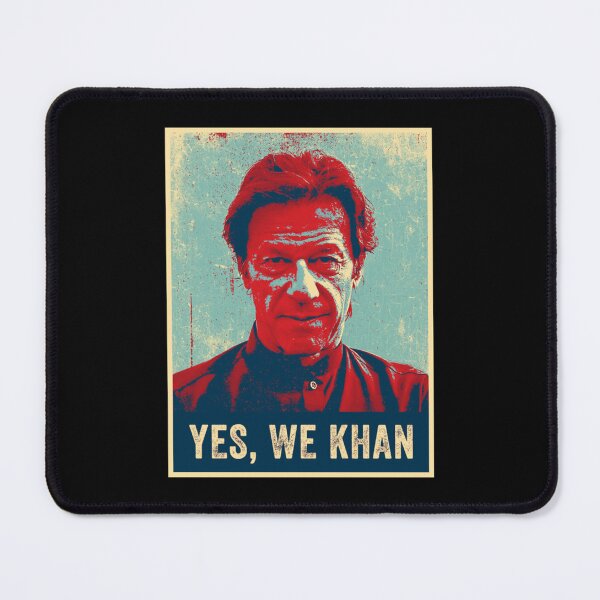 Item preview, Yes We Khan Imran Khan PTI Pakistan Prime Minister Vintage Retro designed and sold by TiiffyArtsy.