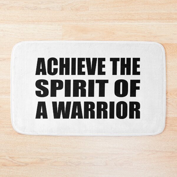 Item preview, achieve the spirit of a warrior designed and sold by Colorfulandfun.