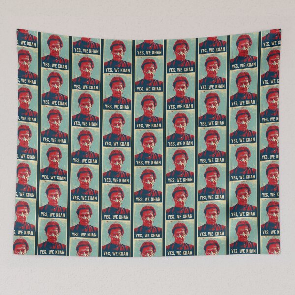 Item preview, Yes We Khan Imran Khan PTI Pakistan Prime Minister Vintage Retro   designed and sold by TiiffyArtsy.